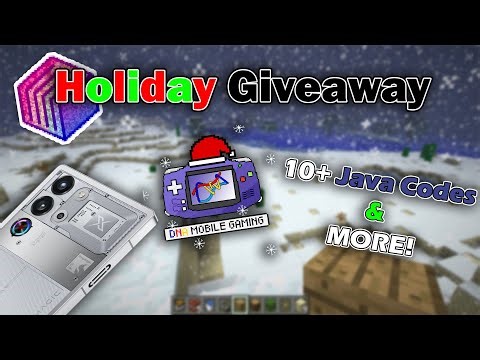 Java Minecraft Holiday Giveaway