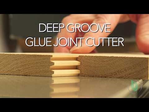 Deep Groove Glue Joint Cutter - Setup & Demonstration