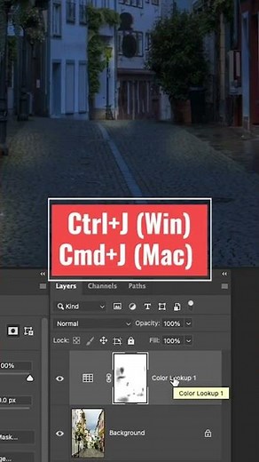 Turn DAY into NIGHT in Photoshop. Realistic.
