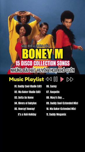 Những Bản Hit Huyền Thoại của Boney M