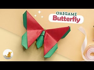 How to Make an Origami Butterfly, paper Butterfly simple