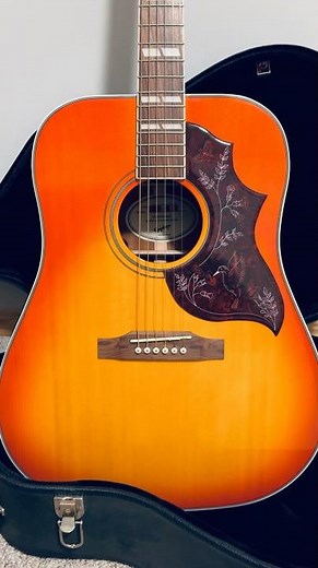 Epiphone Hummingbird Pro Acoustic/Electric Guitar #guitar #epiphone #hummingbird