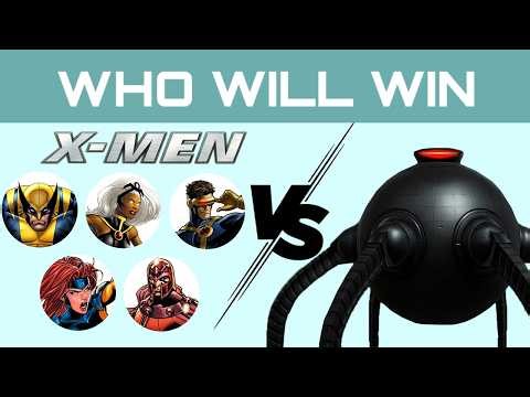 X-Men Heroes vs All Omnidroids