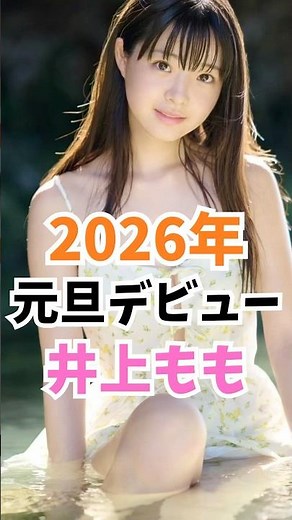 【朗報】2026年元旦デビューする奇跡の原石【井上もも】
