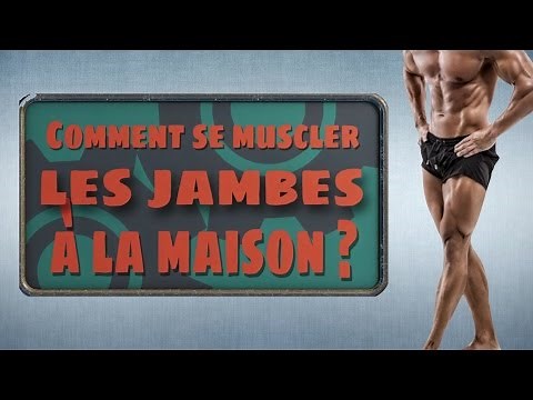 Comment se muscler les jambes chez soi avec des haltères ? (programme de musculation à la maison)
