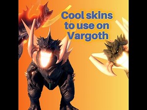 5 Cool skins to use on Vargoth! | Roblox Kaiju universe