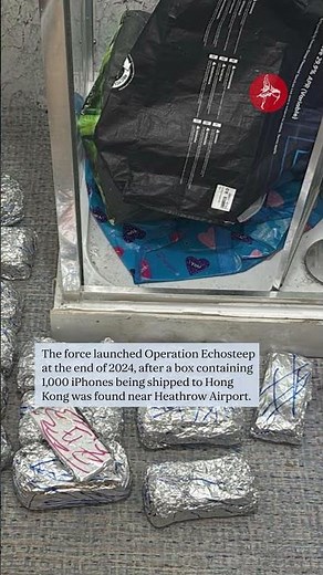 Met police bust criminal gang behind smuggling of tens of thousands of phones stolen in London