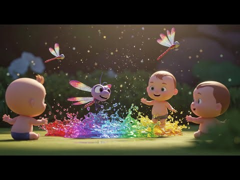 Splashing Springs in the Sunny Springs | Bright Nursery Rhymes and Kids Songs Collection