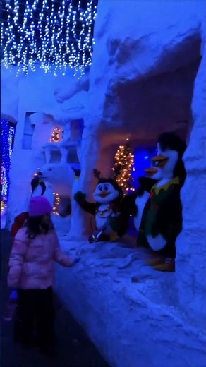 Forget snow globes, THIS is the real winter magic. ✨ Step inside the Holly Jolly Journey!