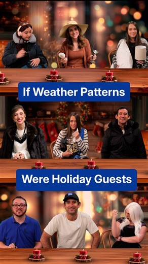 27K views · 183 reactions | Happy Holidays from all your favorite weather patterns  | The Weather Channel | Facebook