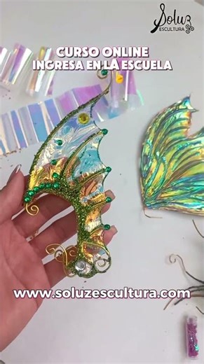 Online Fantasy Wings and Accessories Course with Film Angelina