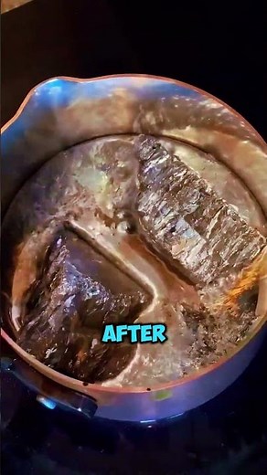How Melted Metal Becomes Perfect Crystals 🌈✨ #shortfeeds #shorts
