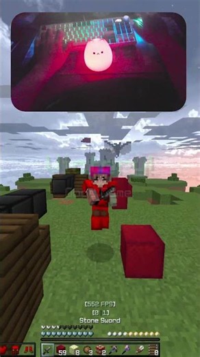 How did I even win this bedfight? #minecraft #pvp