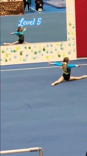 Level 5 Gymnastics Floor Routine #gymnasticsshorts