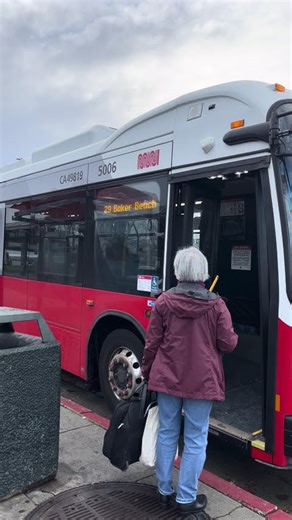 SF MUNI #5006 Route Announcement: 29 Sunset to Baker Beach