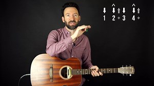 Country Style Guitar Strumming Pattern. Try out this easy beginner guitar strumming pattern and imagine you're around the campfire on the wagon trail. 🤠 | GuitarTricks.com