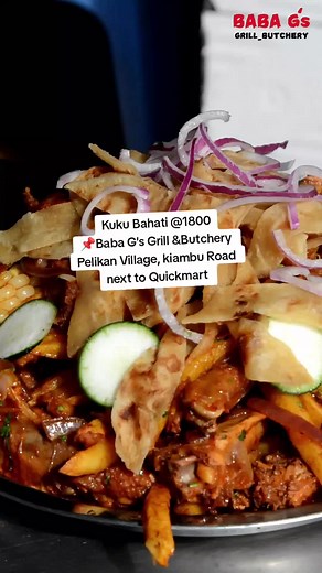 Experience Kuku Bahati at Baba G's Grill & Butchery