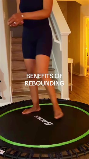 Ep 631 | Jumping into the world of rebounding with my friends! 🌈✨ Did you know it's not just about the fun but also incredible health benefits? 💪 Boosting lymphatic drainage, enhancing cardiovascular health, and toning muscles - all while having a blast! 🚀🤸‍♀️ Let's chat about why the rebounder is my go-to for fitness and a good time! 🎉 #reboundingfun #fitnesschat #healthjourney