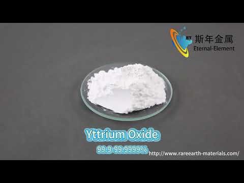 99.9999% High Purity Yttrium Oxide (Y₂O₃) - 360° Product Overview