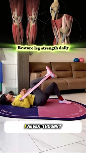 These simple movements help improve muscle atrophy, rebuild leg strength, and support steadier walking with daily practice. Using a resistance band trains the quads, hamstrings, outer thighs, and glutes effectively. 👉 Want to know which resistance band I use? Comment “Strap”. #weaklegs #muscleatrophy #resistancetraining #legstrength #taichishare