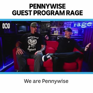 Skate punks of Australia assemble Pennywise are guest programming rage! Guitarist Fletcher Dragge and bassist Randy Bradbury are joining you this weekend to program some of their favourite punk, rock, hip hop and pop music videos from across the decades. Tune in this Saturday April 15 from 10:30am and 11:40pm on ABC TV | rage