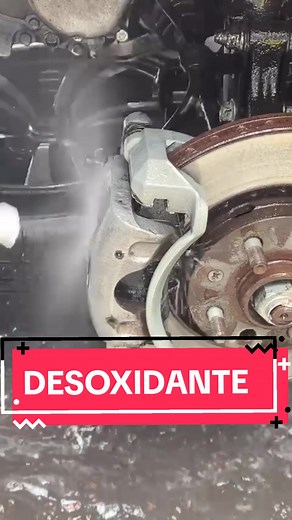 Limpieza y Mantenimiento de Frenos con Desoxidante MFG