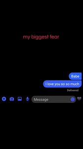Biggest Fear: Saying