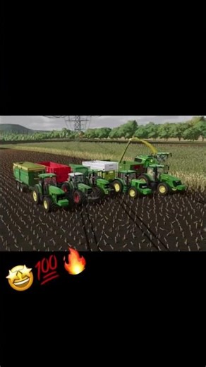 Pořádný siláže!!🔥🦌 #farmingsimulator22 #farming #johndeere #fendt #gameplay #agriculture #tractor