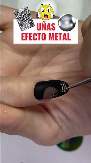✨ Metallic Effect Nails That Shine Amazingly! Check Out This Design