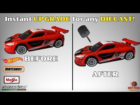 Simple, Cheap Upgrade for Hot Wheels / Other Die cast!