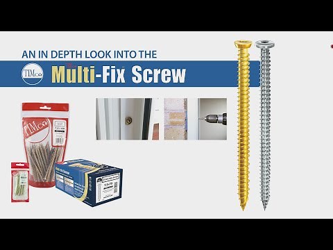 TIMco Multi-Fix Concrete Screw - TIMco "How To Tuesday"