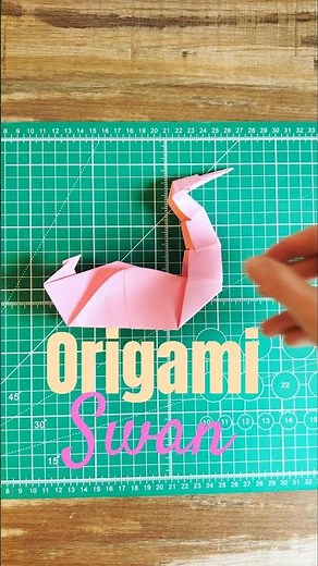 #origami #diy #swan #easy