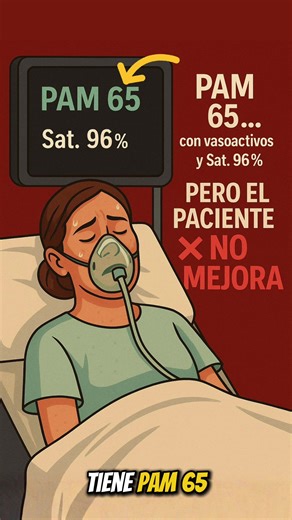 PAM 65 ✅ Sat 96% ✅ Vasoactivos ✅ ❌ Pero el paciente séptico NO mejora… ¿por qué? Porque en sepsis el problema NO es solo la presión arterial. La falla ocurre en la microcirculación y en la mitocondria. 🔴 Shunt microvascular 🔴 Fuga capilar 🔴 Eritrocitos rígidos 🔴 Microtrombosis 🔴 Disfunción mitocondrial 👉 Presión ≠ perfusión tisular Entender esto cambia cómo reanimas a un paciente con sepsis. 📚 Próximamente: Clase completa de reanimación en sepsis 🎓 Medicina Interna Educa #MedTok #Medicin