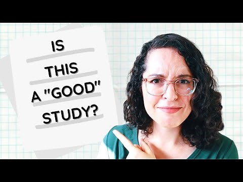 HOW TO READ and ANALYZE A RESEARCH STUDY | The Basics | What Makes A Research Study "Good"?