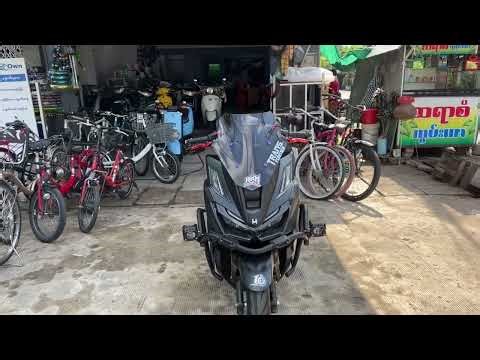 Honda click 160i Carbon Modified by AKM Myanmar