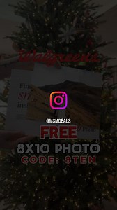 Grab a FREE 8x10 Photo Print at Walgreens.com right now by using the code 8TEN at checkout! Follow @msmdeals for more freebies & deals #walgreens #walgreensdeals #giftideas #freebie #deals | Money Saving Mom