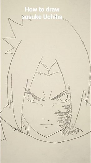 How to Draw Sasuke Uchiha (Curse Mark) | Step-by-Step Naruto Art Lesson.