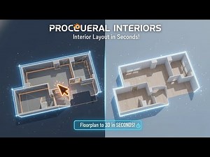 Procedural Interiors Tutorial | Build 3D Interiors in Seconds | New Blender Addon 2025