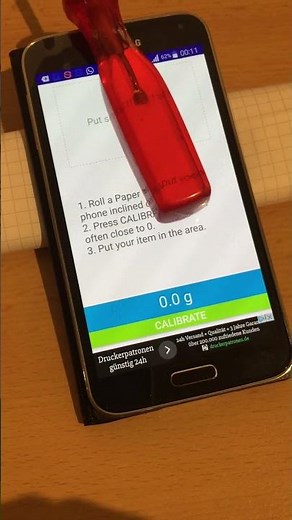 FIRST WORKING SCALE ANDROID APP