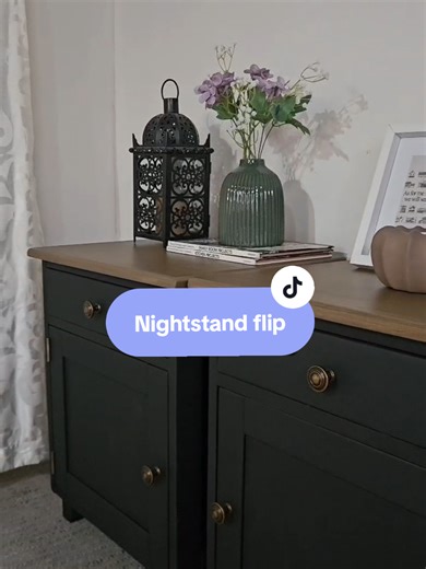 DIY Antique Glaze Technique for Stunning Nightstand Flip