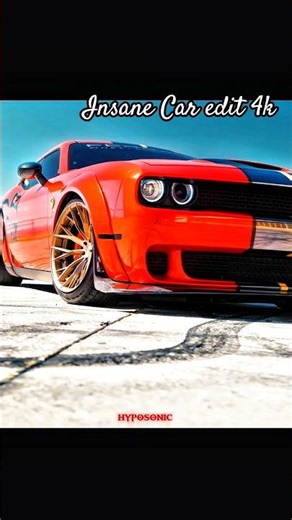 Insane 4k car edit with capcut.