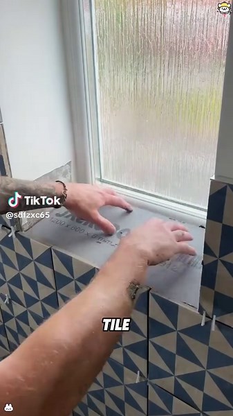 Why Add Metal Trim Before Tiling a Window? 🪟