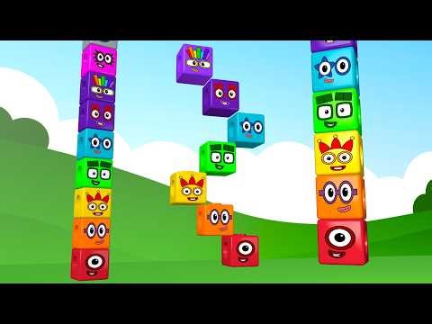 Let's Count 1-100 Numberblocks Standing Tall | Super Fun Counting Number for Kids