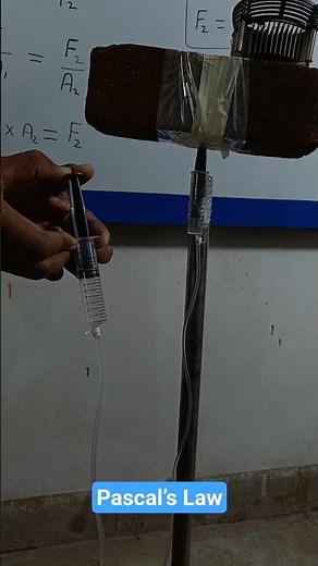 Pascal’s Law | Physics Practical