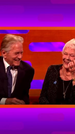 Dame Judi Dench catching jokes with Michael Douglas is pure GOLD 🤩 #grahamnorton #thegrahamnortonshow #damejudidench #michaeldouglas