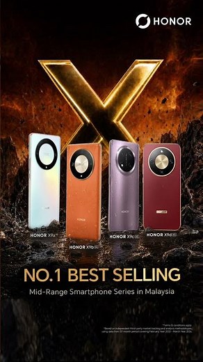 X9 Series Proudly Stands as Malaysia’s Best-Selling Mid-Range Smartphone