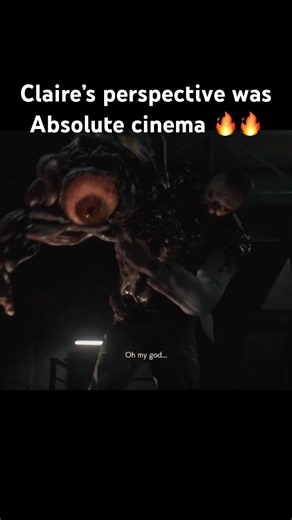 Claire’s First Encounter With Birkin Was INSANE 😳 | Resident Evil 2 Remake #short #shorts