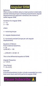 Angular SHM