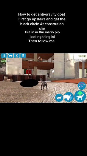 Goat simulator on TikTok
