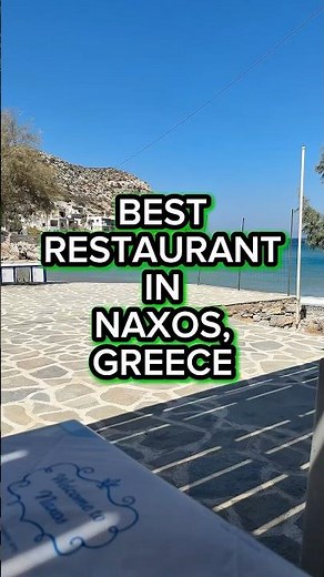BEST Restaurant in Naxos - Ntoyzenia Tavern - Lionas, Naxos, Greece
